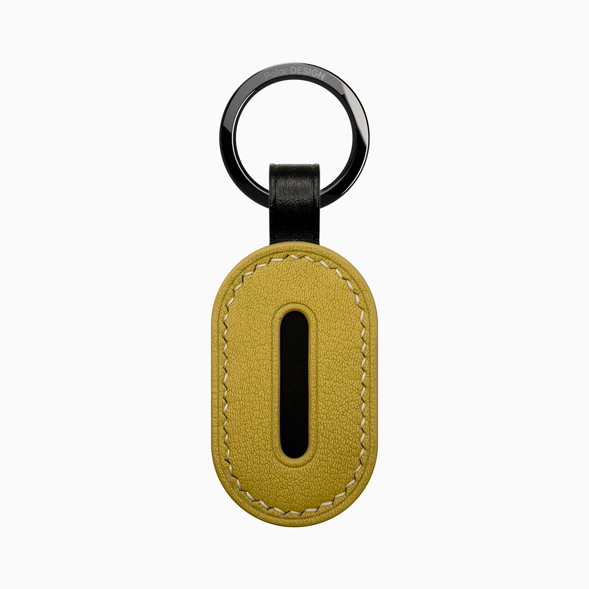 POCKET Key ASOLA Paglia — handmade leather keychain by Polar Design Italy
