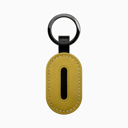 POCKET Key ASOLA Paglia — handmade leather keychain by Polar Design Italy