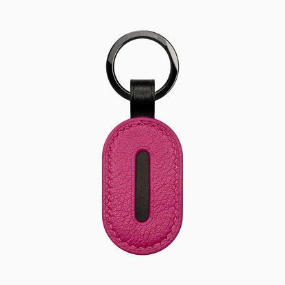 POCKET Key ASOLA Orchidea — handmade leather keychain by Polar Design Italy