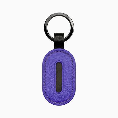 POCKET Key ASOLA Ortensia — handmade leather keychain by Polar Design Italy