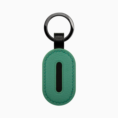 POCKET Key ASOLA Menta — handmade leather keychain by Polar Design Italy