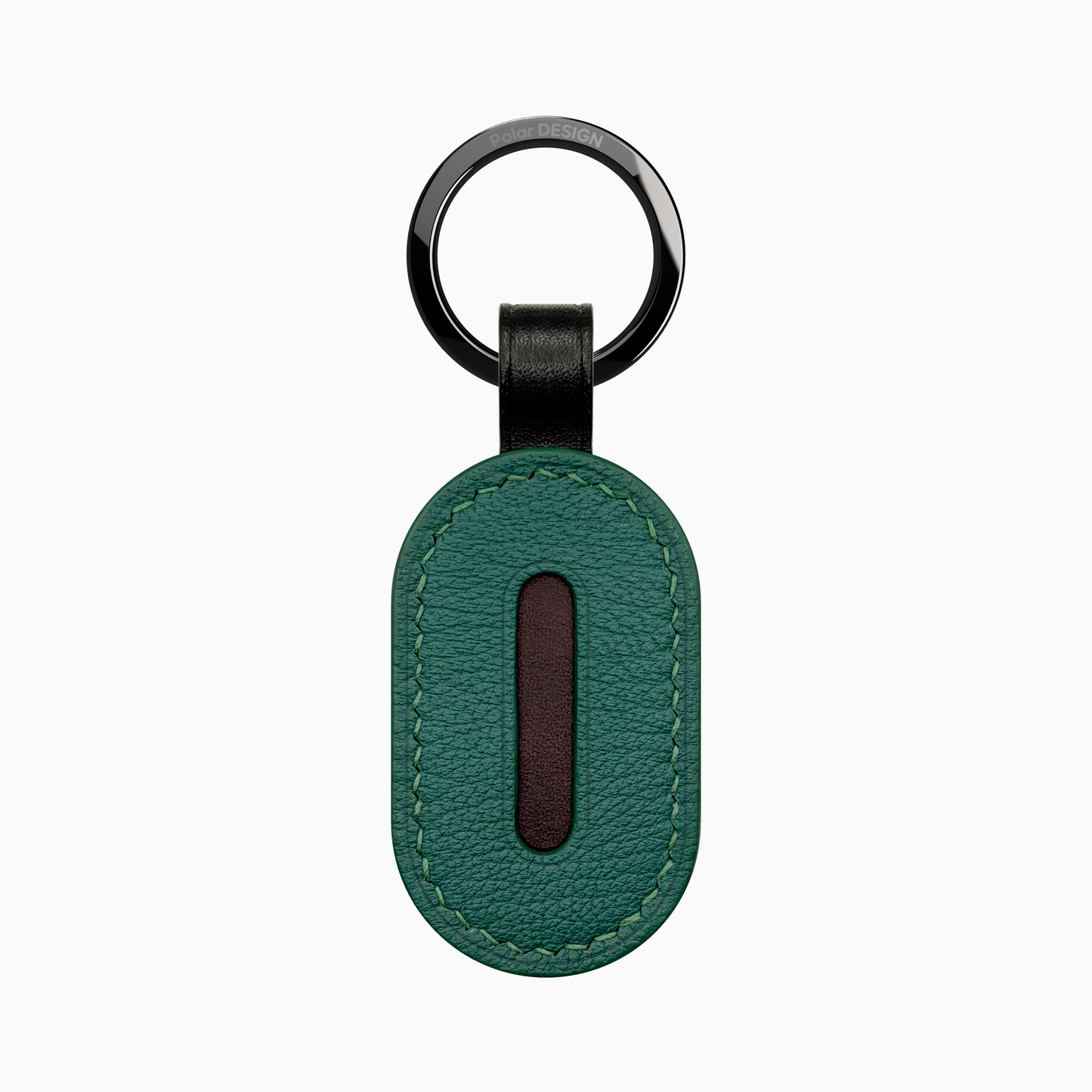 POCKET Key ASOLA Abete — handmade leather keychain by Polar Design Italy