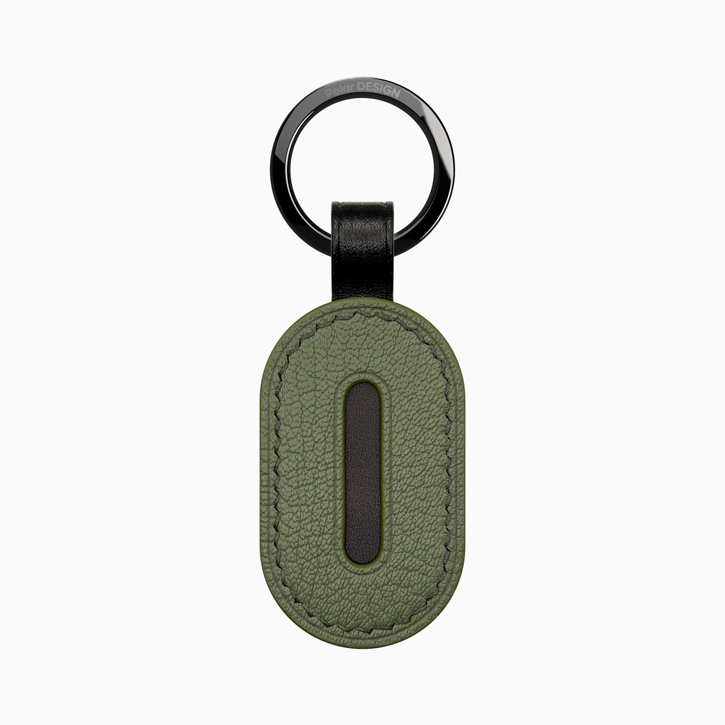POCKET Key ASOLA Licheni — handmade leather keychain by Polar Design Italy