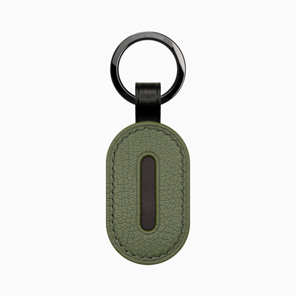 POCKET Key ASOLA Licheni — handmade leather keychain by Polar Design Italy