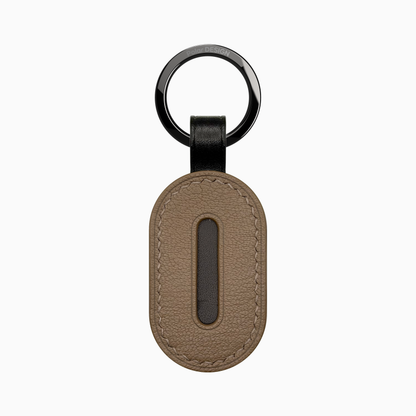 POCKET Key ASOLA Terra — handmade leather keychain by Polar Design Italy