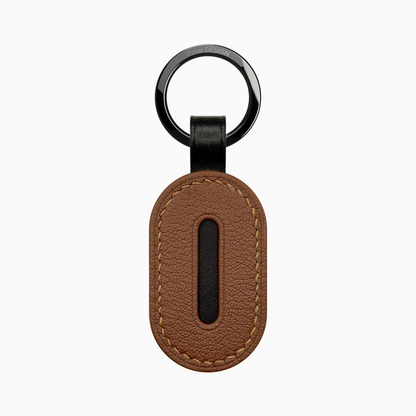 POCKET Key ASOLA Bisonte — handmade leather keychain by Polar Design Italy
