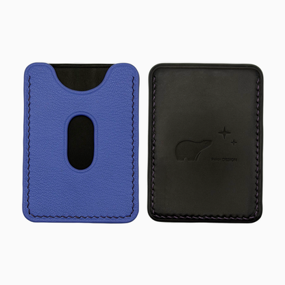 POCKET Card mini Ortensia — handmade modular card holder by Polar Design Italy